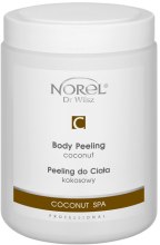 Парфумерія, косметика Кремовий кокосовий скраб для тіла - Norel Coconut Body Peeling