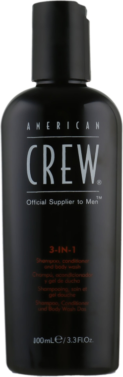 Набор - American Crew Classic (gel/100 ml + cr/50 g + sh/gel/100 ml+ sh/cr/50 ml) — фото N3