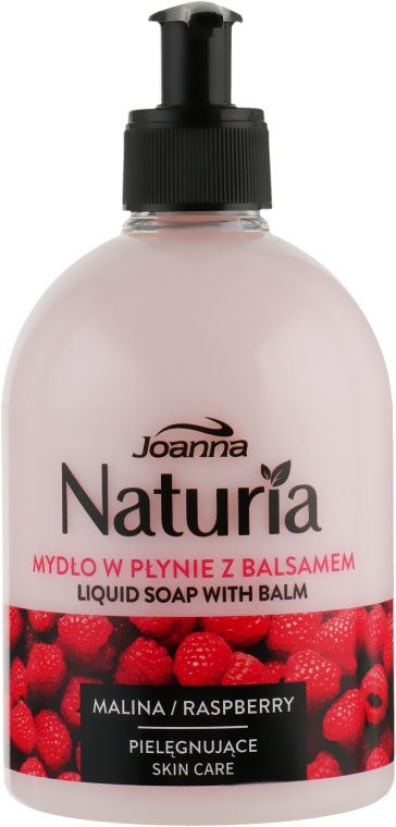Рідке мило  "Малина" - Joanna Naturia Raspberry Liquid Soap — фото N2