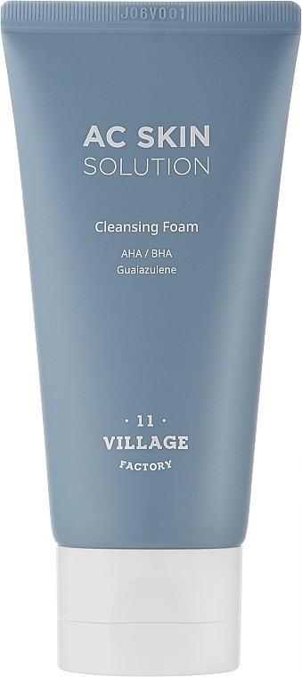 Пінка для обличчя очищувальна із саліциловою кислотою - Village11 Factory AC Skin Solution Cleansing Foam — фото N1