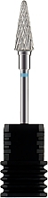 Фреза твердосплавна "Конус", 6/14 мм, синя - Staleks Pro Expert Cone Blue — фото N1