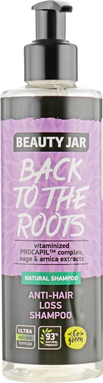 Шампунь для волос "Back To The Roots" - Beauty Jar Anti-Hair Loos Shampoo — фото N1