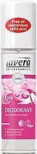 Парфумерія, косметика Дезодорант-спрей "Троянда" - Lavera 24H Deodorant With Wild Rose