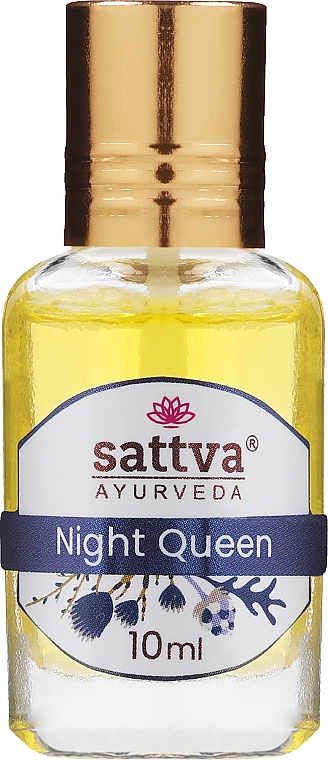 Sattva Ayurveda Night Queen - Олійні парфуми — фото N1