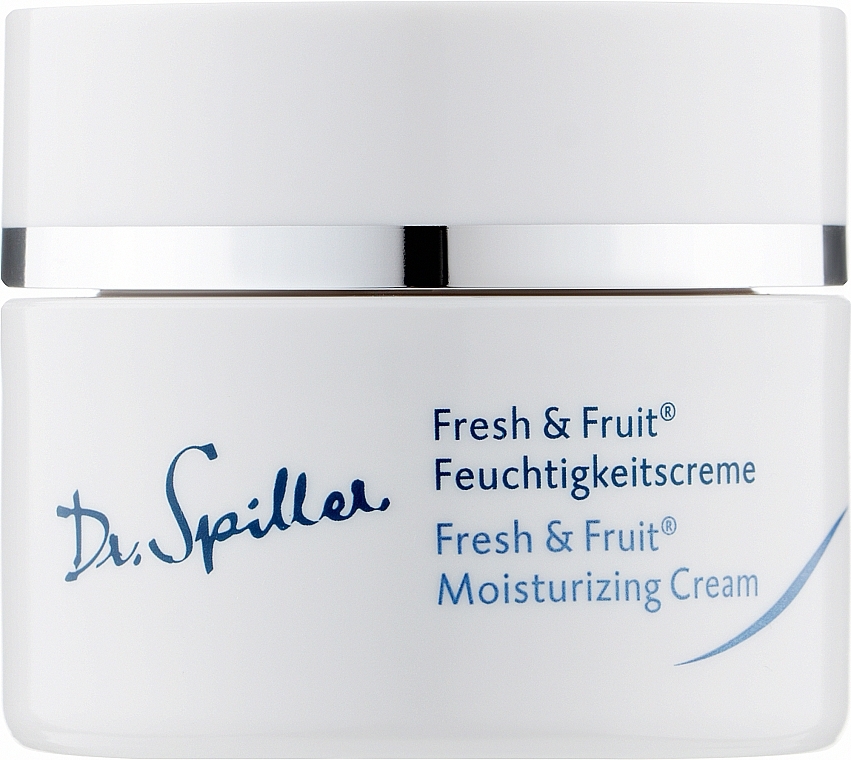 Легкий увлажняющий крем - Dr. Spiller Fresh & Fruit Moisturizing Cream (пробник) — фото N1