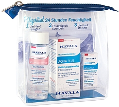 Набор - Mavala The Essentials (micel/water/100ml + ser/30ml + mask/5ml + bag/1pc) — фото N1