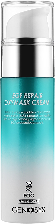 Киснева маска-крем для обличчя - Genosys EGF Repair Oxymask Cream