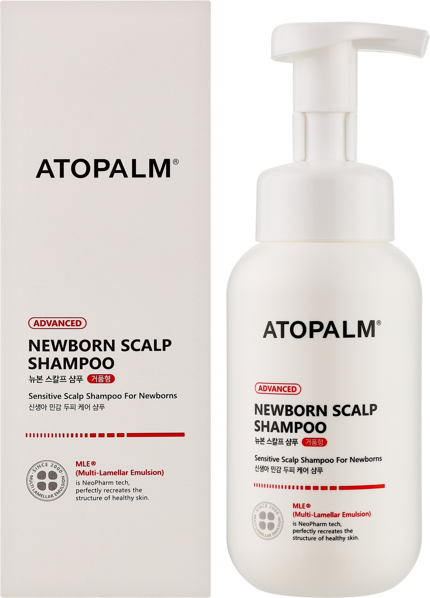 Шампунь для кожи головы новорожденных - Atopalm Newborn Scalp Shampoo — фото 300ml