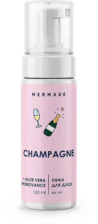 Пенка для душа - Mermade Champagne — фото N1