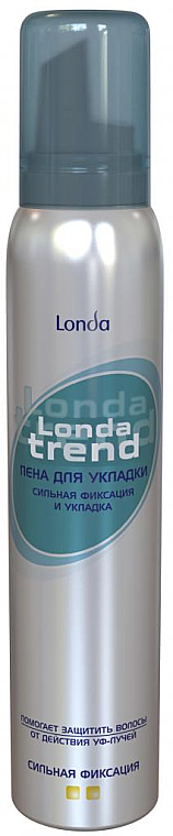 Пена для укладки волос "Сильная фиксация и укладка" - Londatrend — фото N1