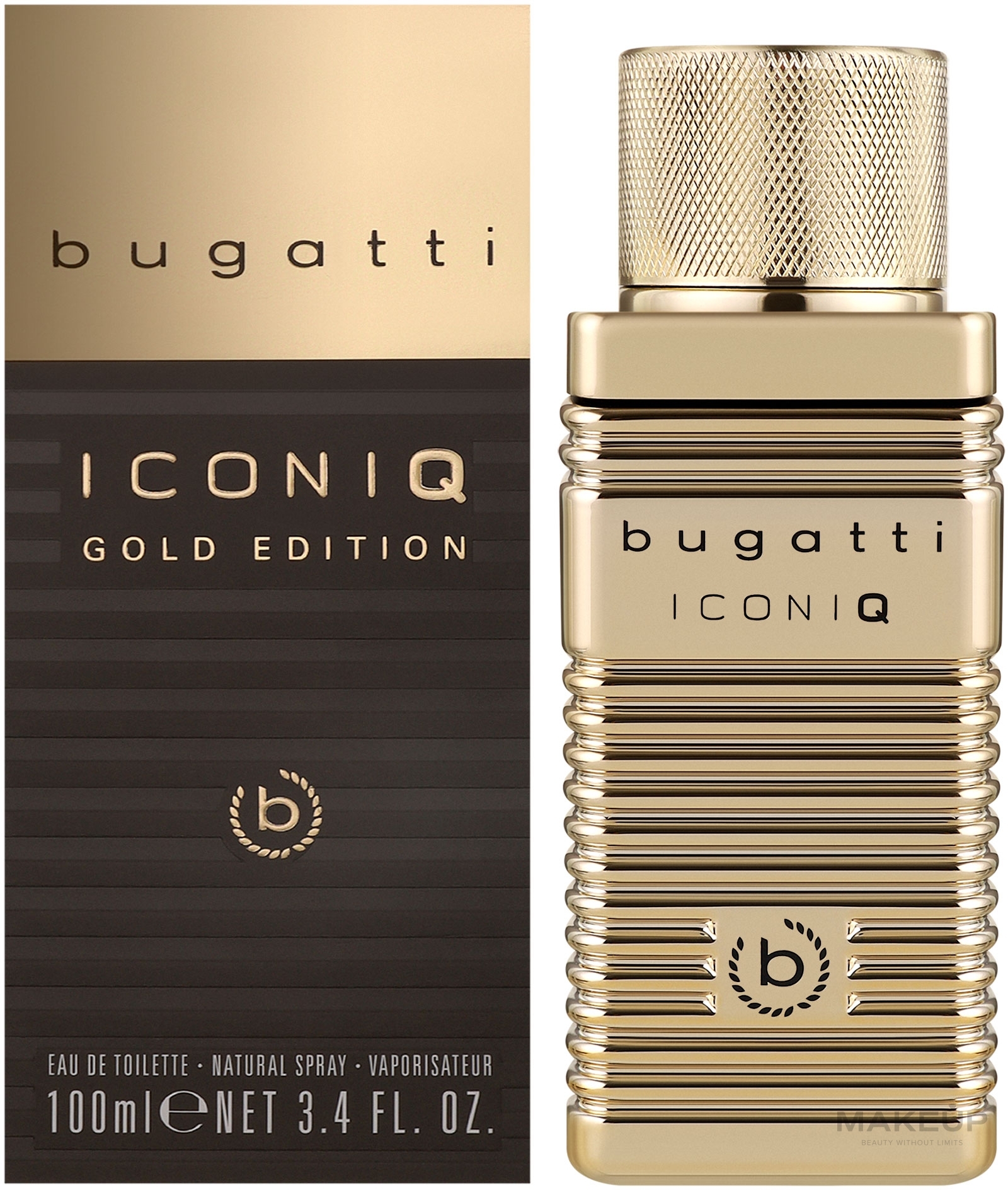 Bugatti Iconiq Gold - Туалетная вода — фото 100ml