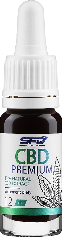 Олія конопель 15% - SFD Nutrition CBD Premium 15% — фото N1