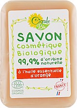 Мило тонізувальне з олією апельсина - La Cigale Bio Soap — фото N1