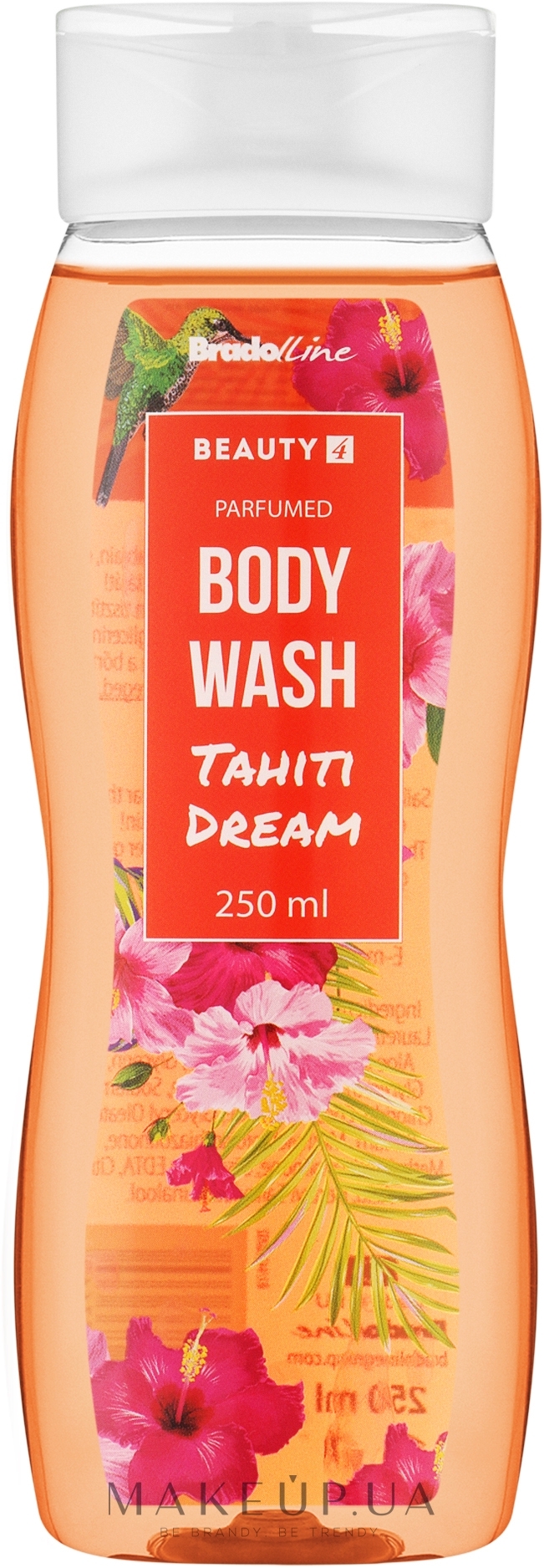 Гель для душа "Tahiti Dream" - Bradoline Beauty 4 Body Wash  — фото 250ml