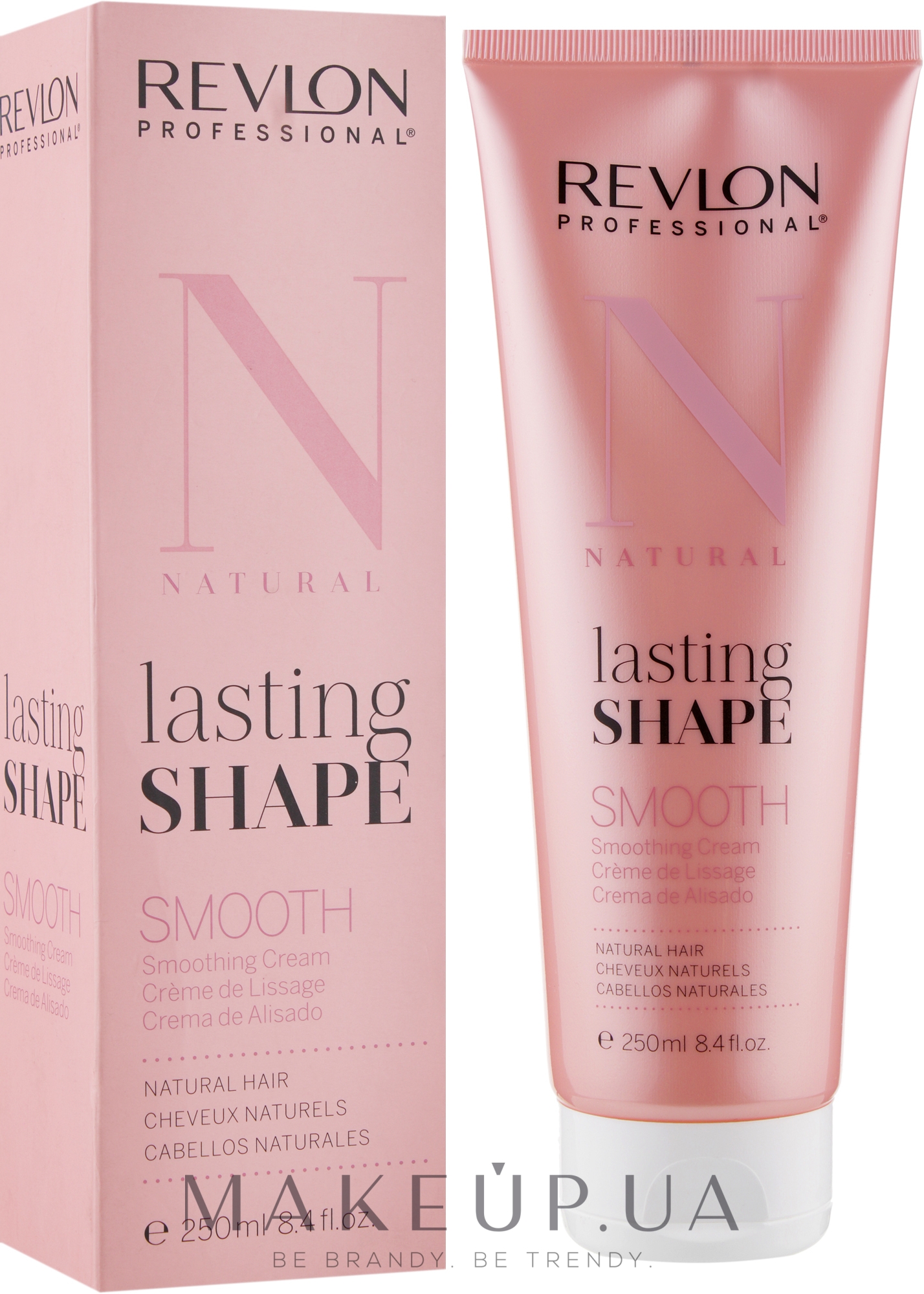 Крем для выпрямления нормальных волос - Revlon Professional Lasting Shape Smooth Natural — фото 250ml