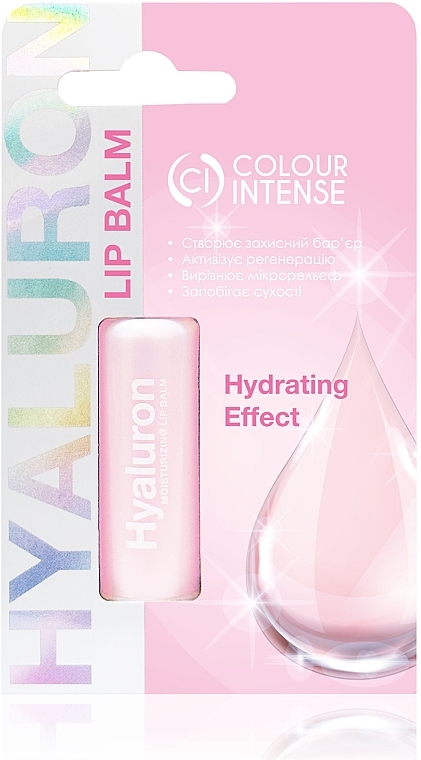 Бальзам с гиалуроновой кислотой для губ - Colour Intense Hyaluronic Acid Lip Balm — фото N2