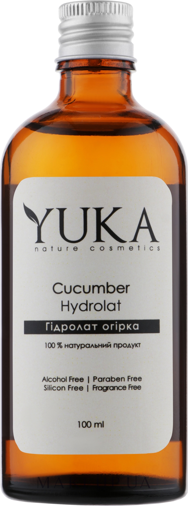 Гидролат огурца - Yuka Hydrolat Cucumber — фото 100ml