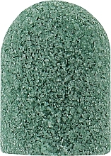 Ковпачок зелений, діаметр 10 мм, абразивність 80 грит, CG-10-80 - Nail Drill — фото N1