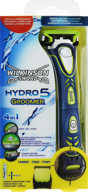 Мужской станок для бритья "Groomer" - Wilkinson Sword Body Hydro 5  — фото N1