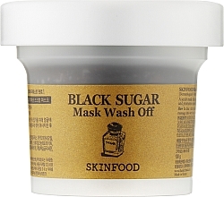 Духи, Парфюмерия, косметика Скраб-маска с черным сахаром - Skinfood Black Sugar Mask Wash Off