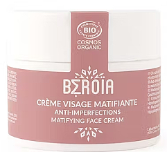 Матувальний крем для обличчя - Beroia Mattifying Face Cream — фото N1