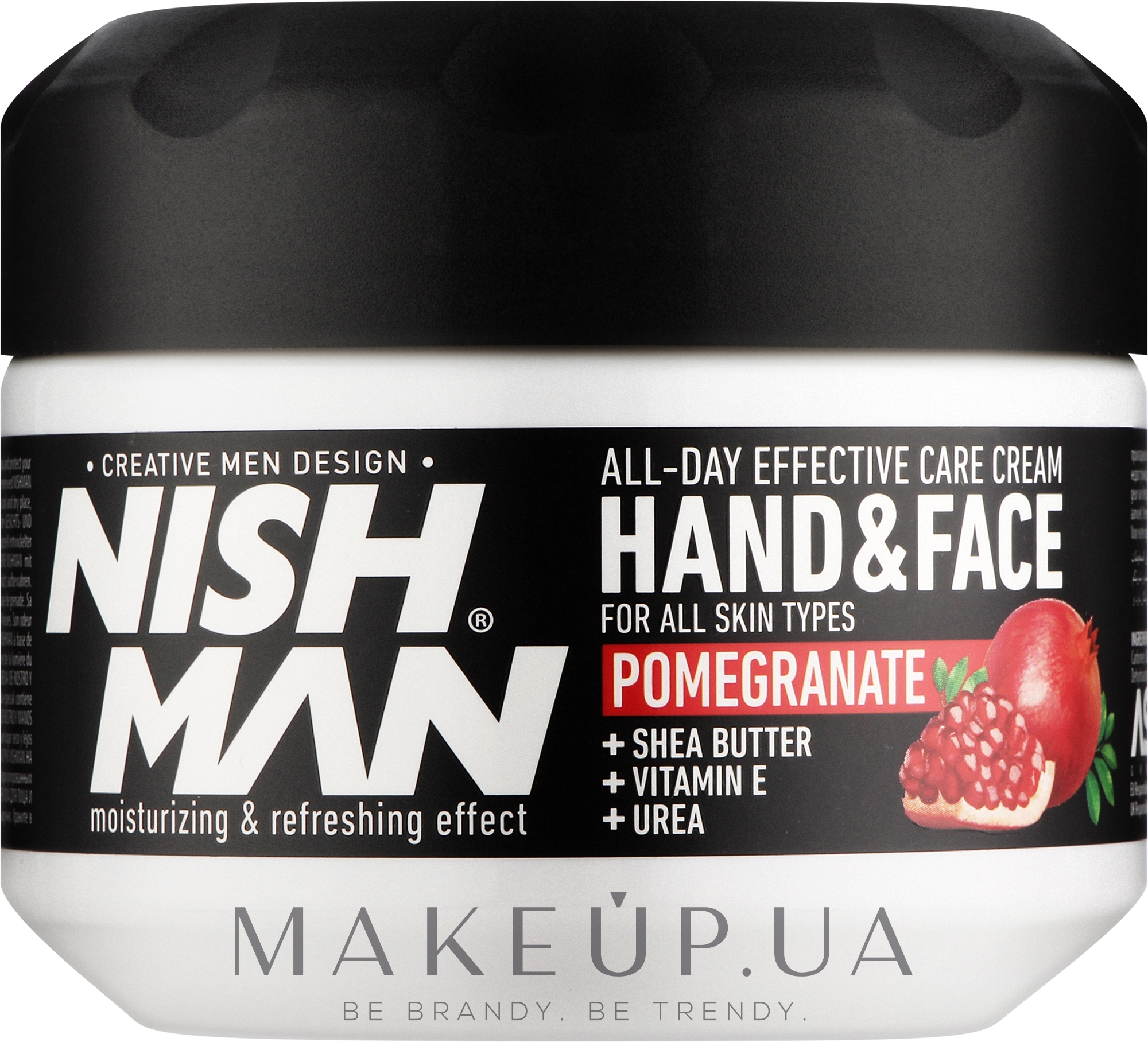 Крем для рук и лица - Nishman Hand & Face Cream Pomegranate — фото 300ml
