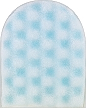 Мочалка для тіла, біло-блакитна - Arix — фото N2
