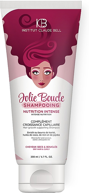 Інтенсивний живильний шампунь - Institut Claude Bell Jolie Boucle Nutrition Intense Shampooing — фото N1