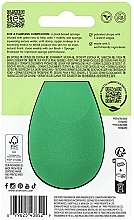 Спонж для макіяжу, зелений - EcoTools Green Tea Bioblender Makeup Sponge — фото N4