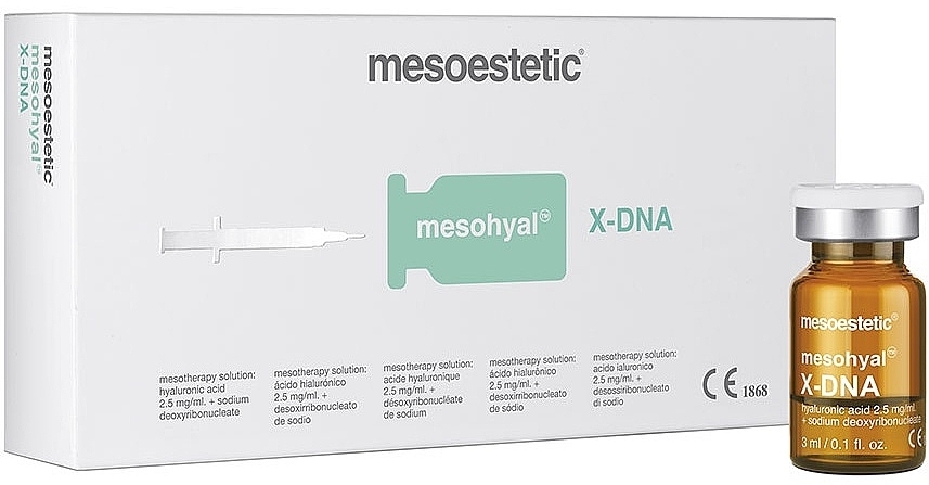 Препарат для биоревитализации - Mesoestetic Mesohyal X-DNA — фото N1