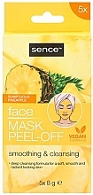 Парфумерія, косметика Маска-плівка для обличчя "Ананас" - Sence Facial Peel-Off Mask Pineapple