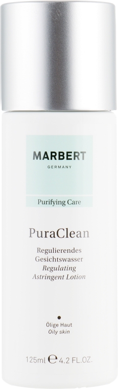Очищувальний тонік для жирної шкіри - Marbert Pura Clean Regulating Facial Toner — фото N4
