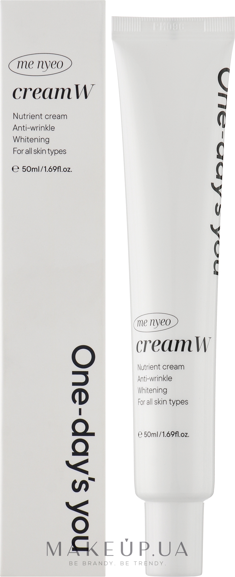 Осветляющий крем для лица - One Day's You Me Nyeo Cream W — фото 50ml