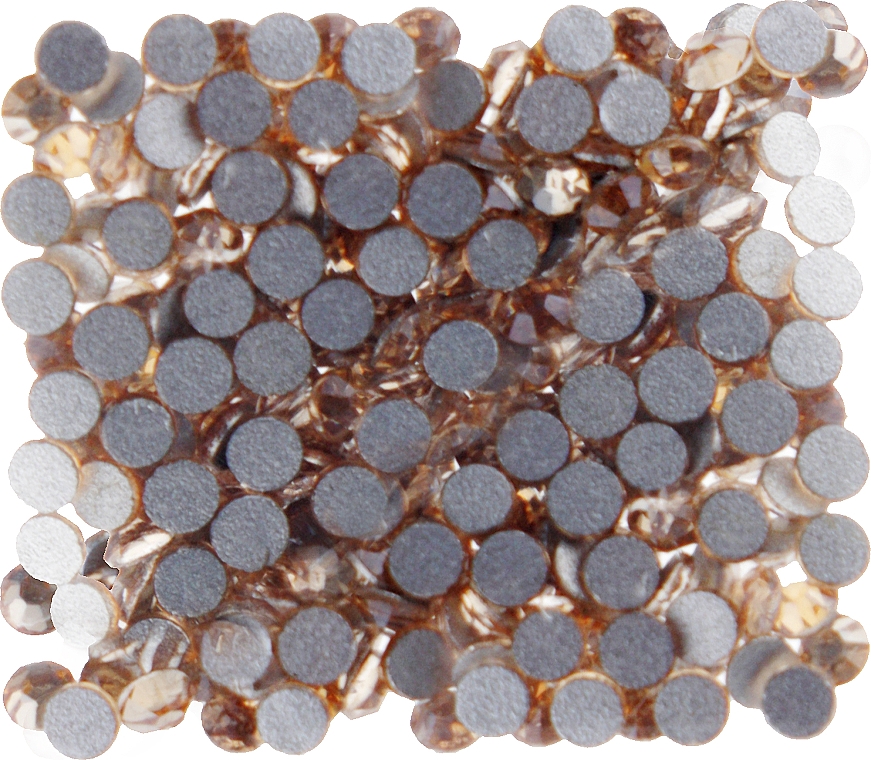 Декоративні кристали для нігтів "Crystal Golden Shadow", розмір SS 04, 200 шт. - Kodi Professional — фото N1