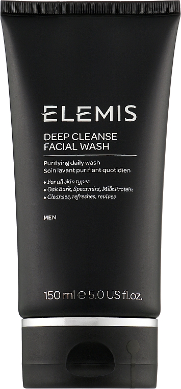 Гель для вмивання для чоловіків "Глибоке очищення" - Elemis Men Deep Cleanse Facial Wash