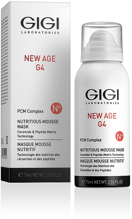 Мус-маска для обличчя - GIGI New Age G4 Nutritious Mousse Mask — фото N2
