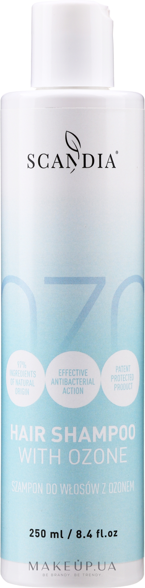 Шампунь для волос с озоном - Scandia Cosmetics Ozo Shampoo With Ozone — фото 250ml