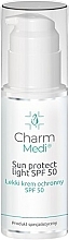 Духи, Парфюмерия, косметика Легкий солнцезащитный крем для лица - Charmine Rose Charm Medi Sun Protect Light SPF 50