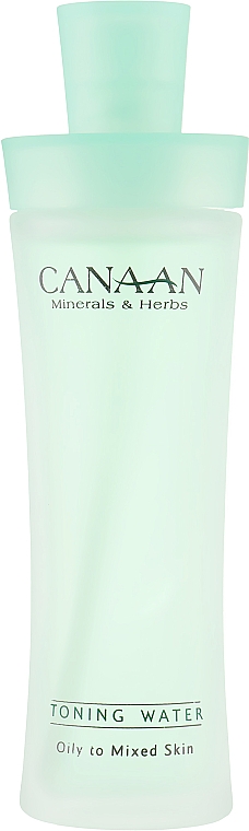 Тоник на водной основе для жирной и комбинированной кожи - Canaan Minerals & Herbs Toning Water Normal to Oily Skin — фото N2