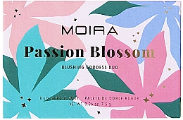 Румяна для лица - Moira Blushing Goddess Duo Blush — фото N2