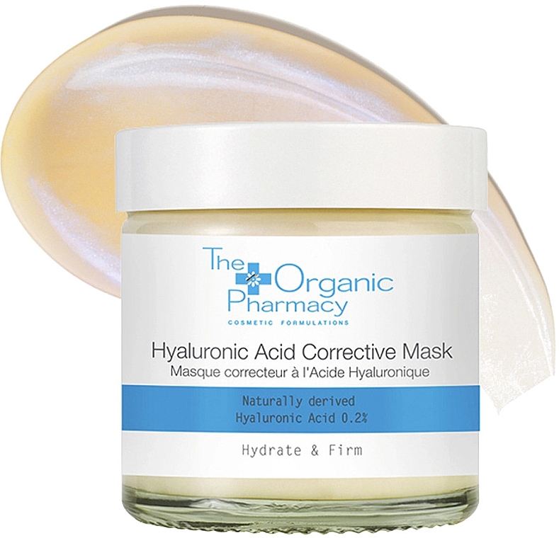 Коригувальна маска для обличчя з гіалуроновою кислотою - The Organic Pharmacy Hyaluronic Acid Corrective Mask — фото N1