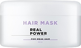 Маска для ослабленого волосся "Real Power" - SHAKYLAB Hair Mask For Weak Hair — фото N2