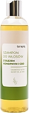 Шампунь для волос с конопляным маслом - Terapiq Shampoo With Hemp Oil & CBD — фото N1