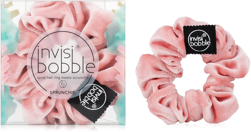 Резинка для волос, розовая - Invisibobble Sprunchie Prima Ballerina