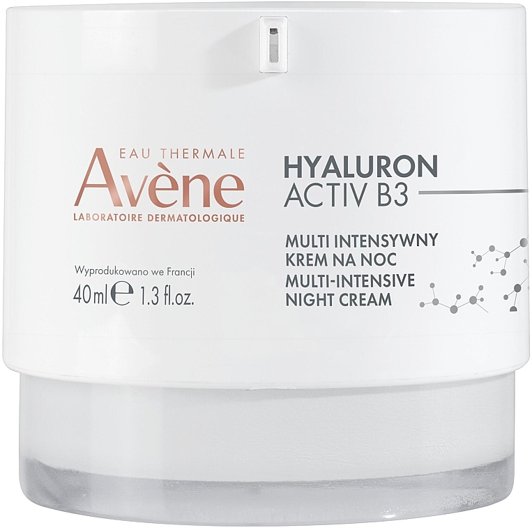 Мультиинтенсивный ночной крем для лица - Avene Hyaluron Activ B3 Multi-Intensive Night Cream