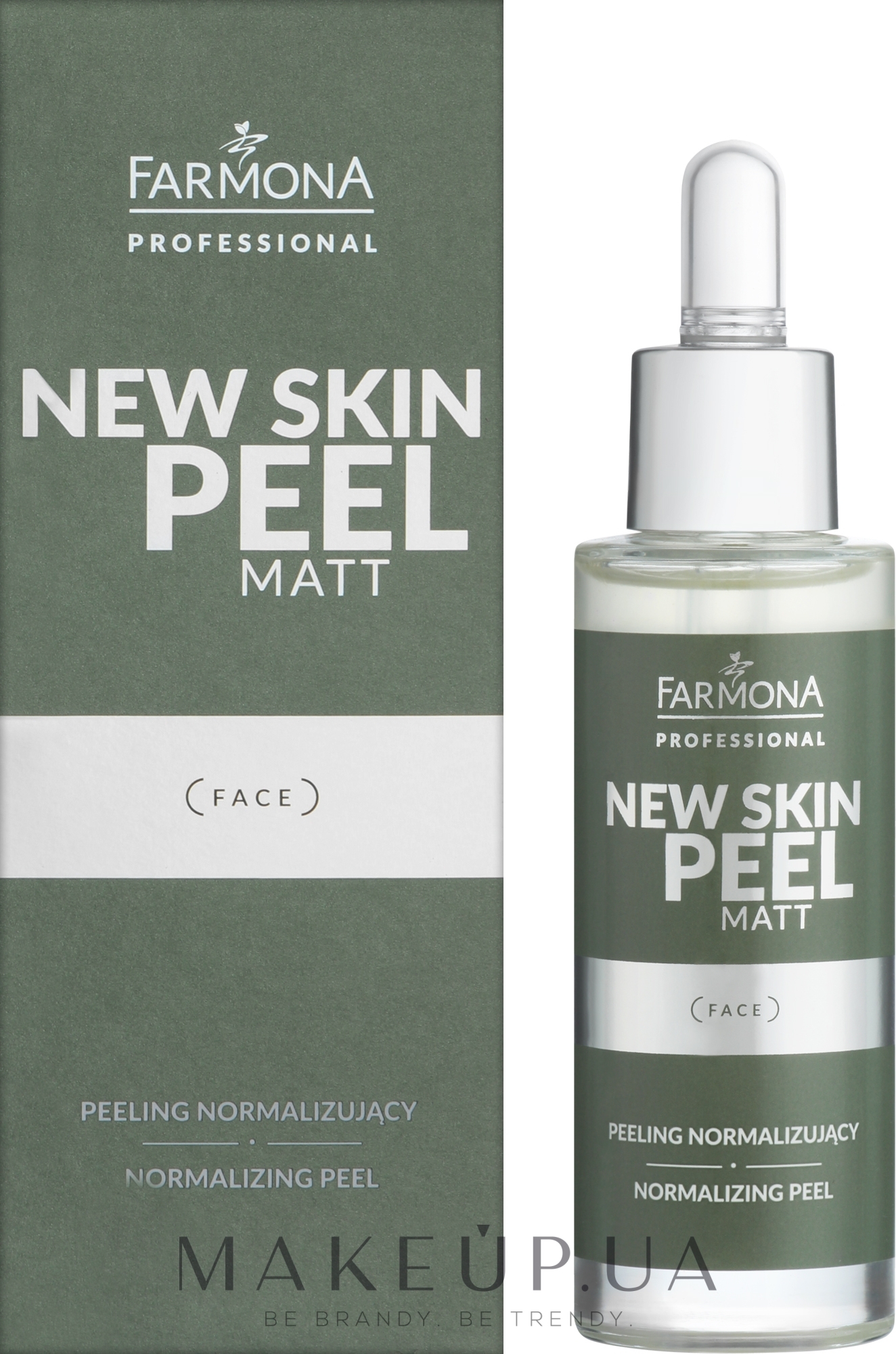 Нормализующий кислотный пилинг для лица - Farmona Professional New Skin Peel Matt — фото 30ml