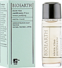 Духи, Парфюмерия, косметика УЦЕНКА Очищающая сыворотка для лица - Bioearth Clarifying Serum (мини) *