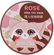 Парфумерія, косметика Гідрогелеві патчі під очі з екстрактом квітів троянди - Sersanlove Rose Eye Mask