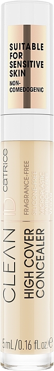 Консилер для лица - Catrice Clean ID High Cover Concealer — фото N1