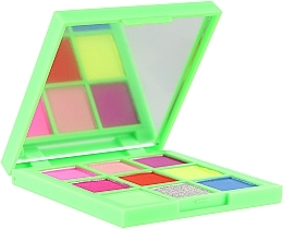 Палетка пігментів для макіяжу - 7 Days Extremely Chick UVglow Neon Makeup Pigment Palette — фото N3